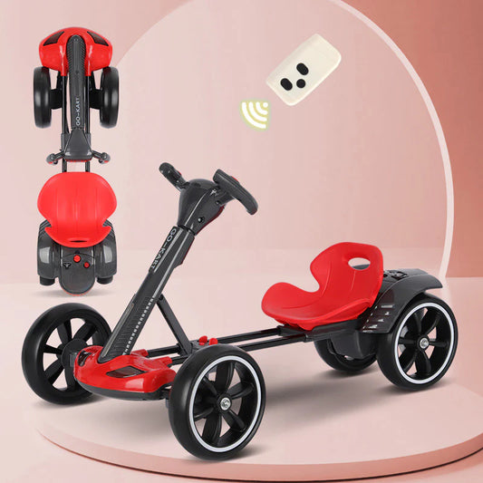 امنح طفلك مغامرة مليئة بالمرح وذكريات لا تُنسى مع سيارة كارتينج الكهربائية للأطفال! 🏎️✨ + جهاز تحكم عن بعد