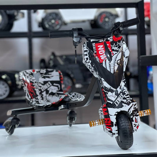 لعبة سكوتر درفت كهربائي ميني 250 واط مع 3 عجلات